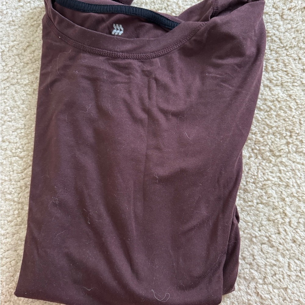 all in motion Men's Short Sleeve Tee in Dark Brown